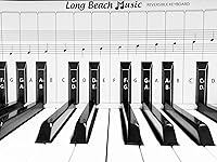 Vista 3 de Practice Keyboard & Note Chart for Behind the Piano Keys