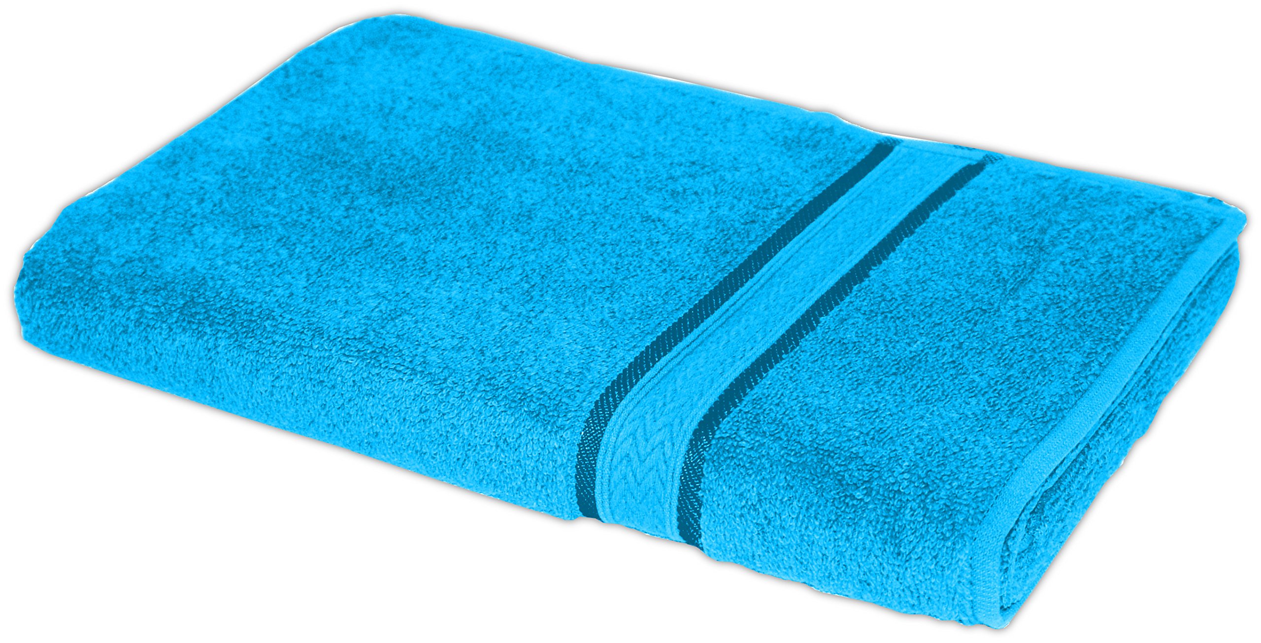 10x Walkfrottier Handtücher Badetuch Duschtuch 140 x 70 cm 400 g/m² (Curacao)