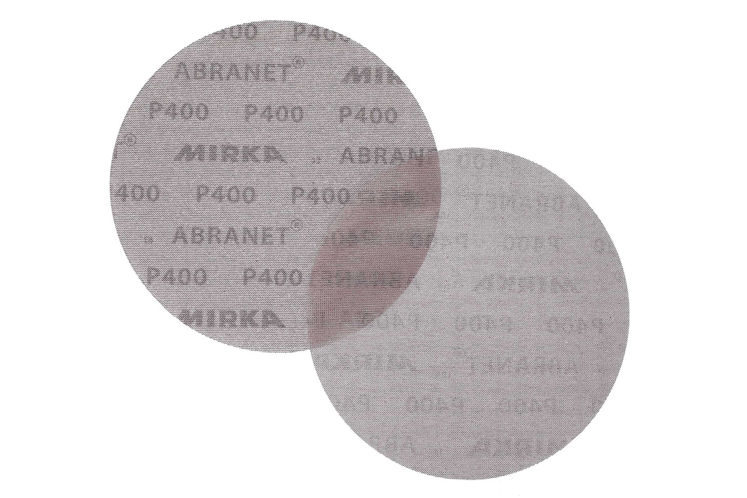 Mirka Abranet discos de lija de red Ø 200 mm cierre adhesivo/grano P400 / 50 piezas/para lijar madera, masilla, laca, plástico / 5425205041