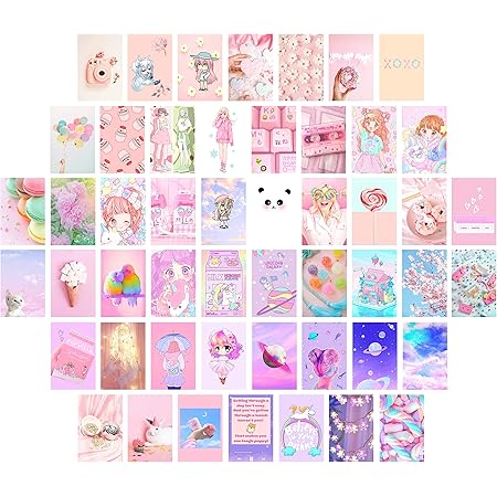 pics Cute Aesthetic Pictures For Photo Wall jack meets kate kawaii room decor anime cute room decor for bedroom aesthetic photo wall collage kit 4 x6 50 pictures aesthetic room decor for teen