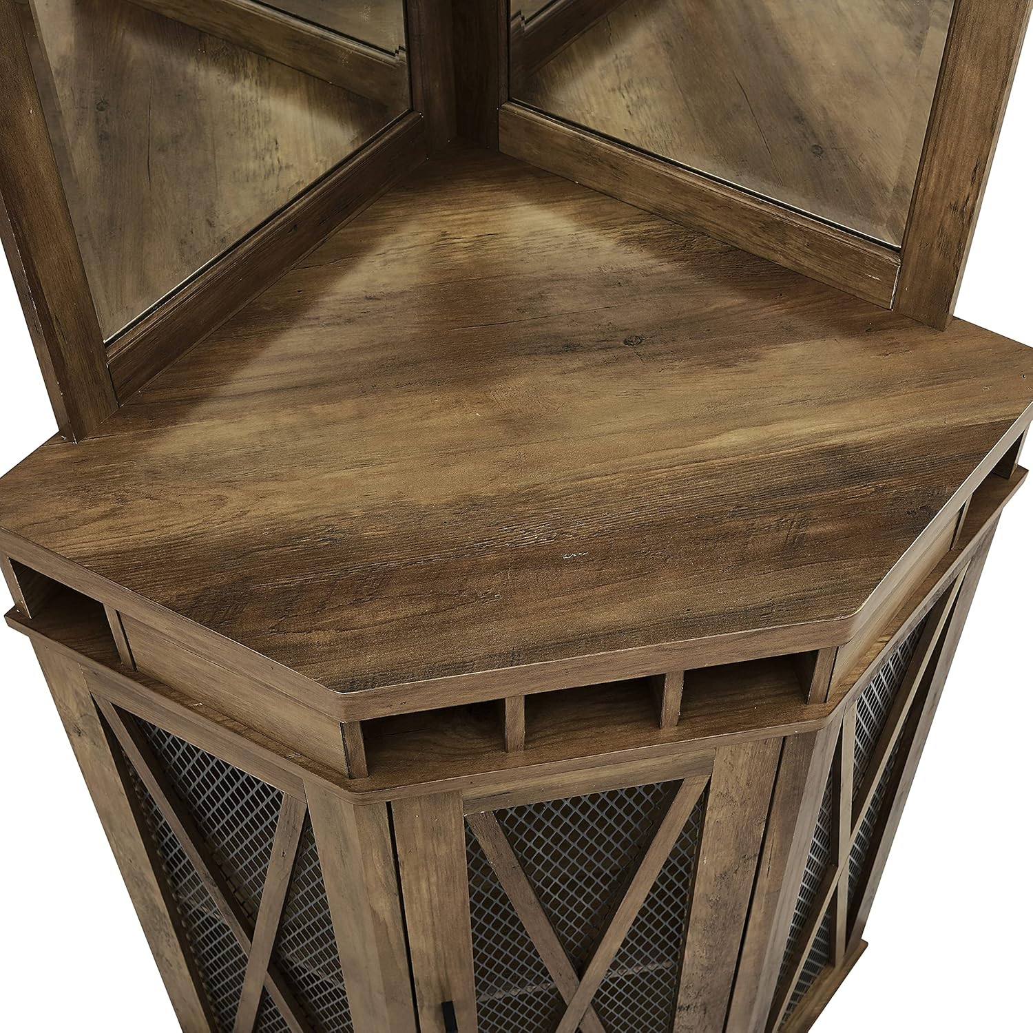 Corner Bar Unit with Built-in Wine Rack and Lower Cabinet 17 91ny8OtUVNL. AC SL1500