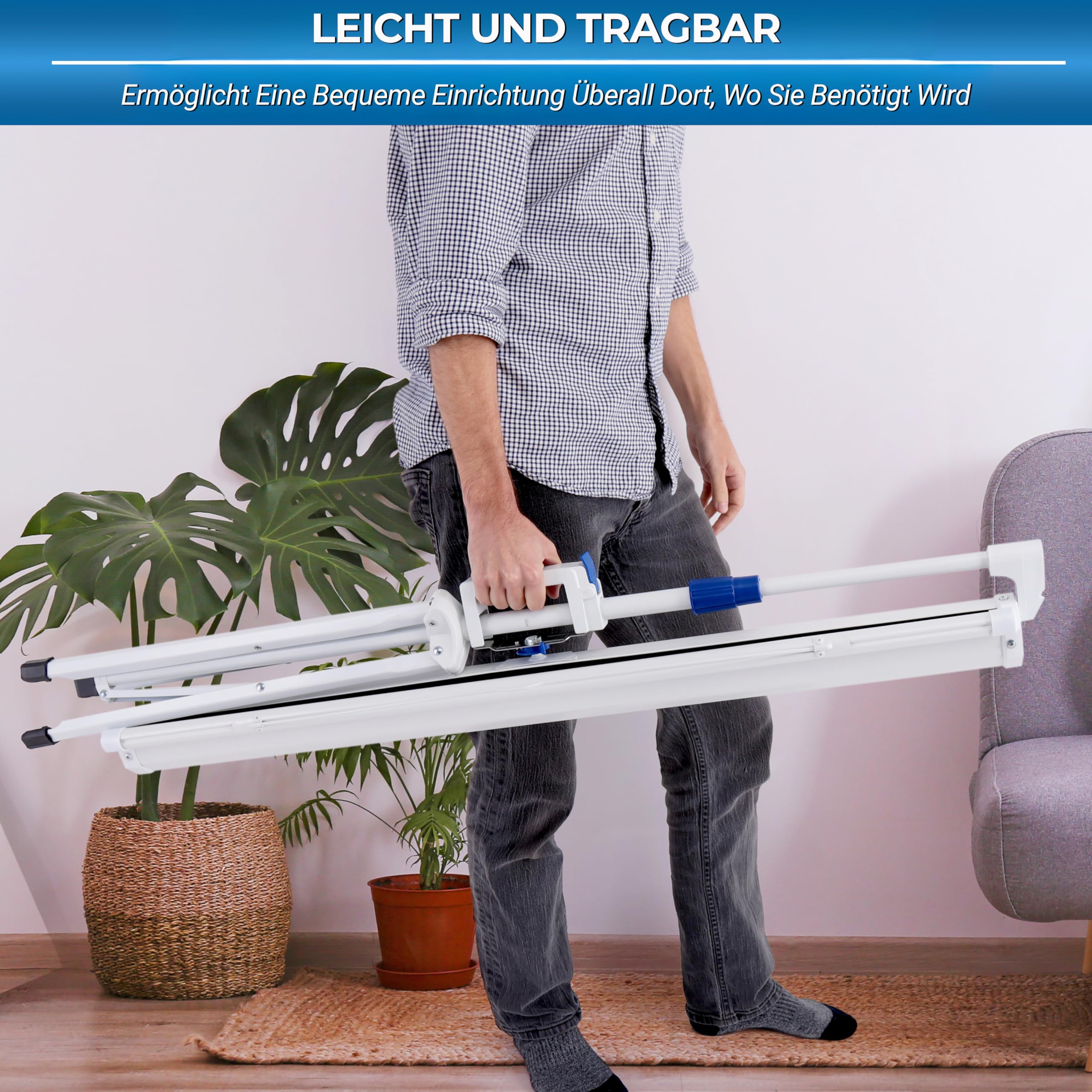 Pyle Beamer Rollo- Leinwand – Bild 3