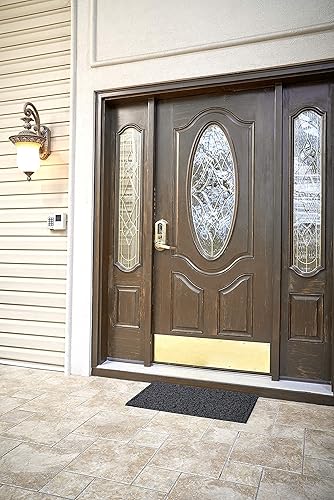 Miniatura 10 de Superio Tapete de bienvenida antideslizante para entrada, interior y exterior, resistente, impermeable, fácil de limpiar, tapetes de bajo perfil