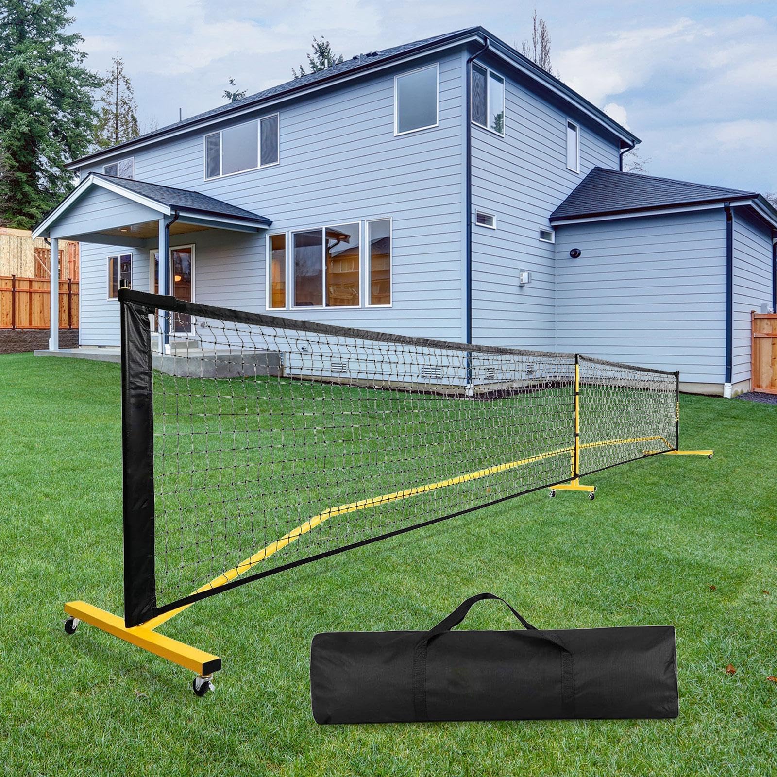 Rete Pickleball SunNordic Portatile 22m - Set Professionale Con Borsa Trasporto - Foto 2