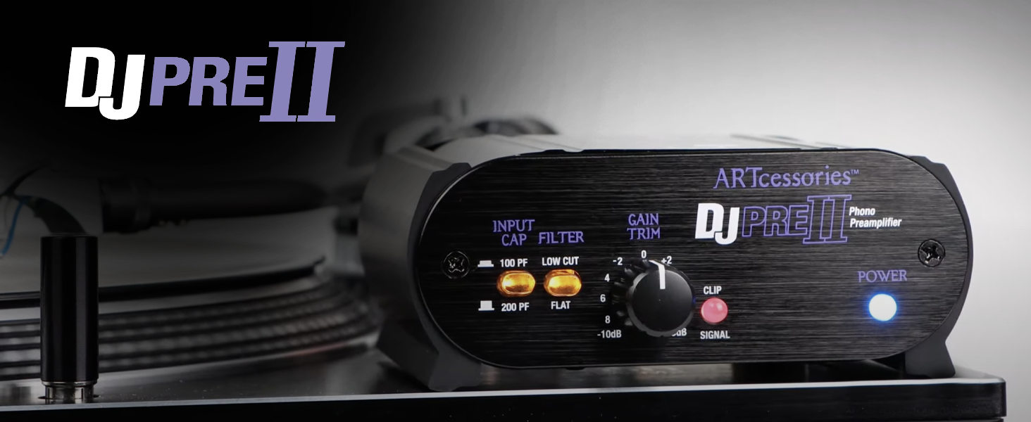 Amazon.com: ART DJPREII Phono Preamplifier 14.1 x 7.3 x 2.3 inches