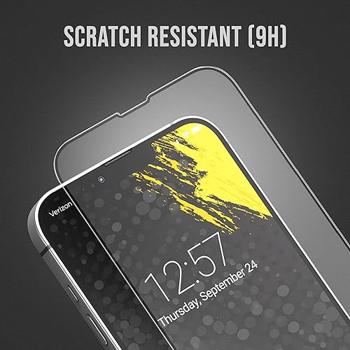 Miniatura 6 de magglass Protector de pantalla mate antirreflejos compatible con iPhone 16e  14 de vidrio templado (6.1 pulgadas), protector de pantalla de