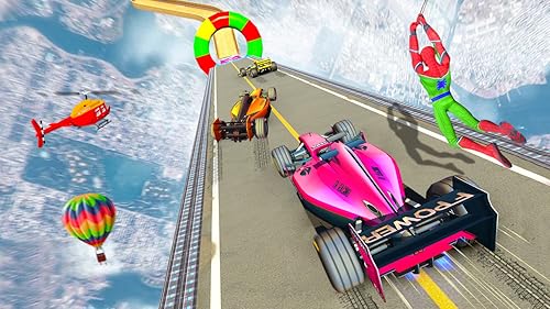GTA Superhero Mega Ramp Car Stunt Car Game Car Racing Games Kids Games Free Games