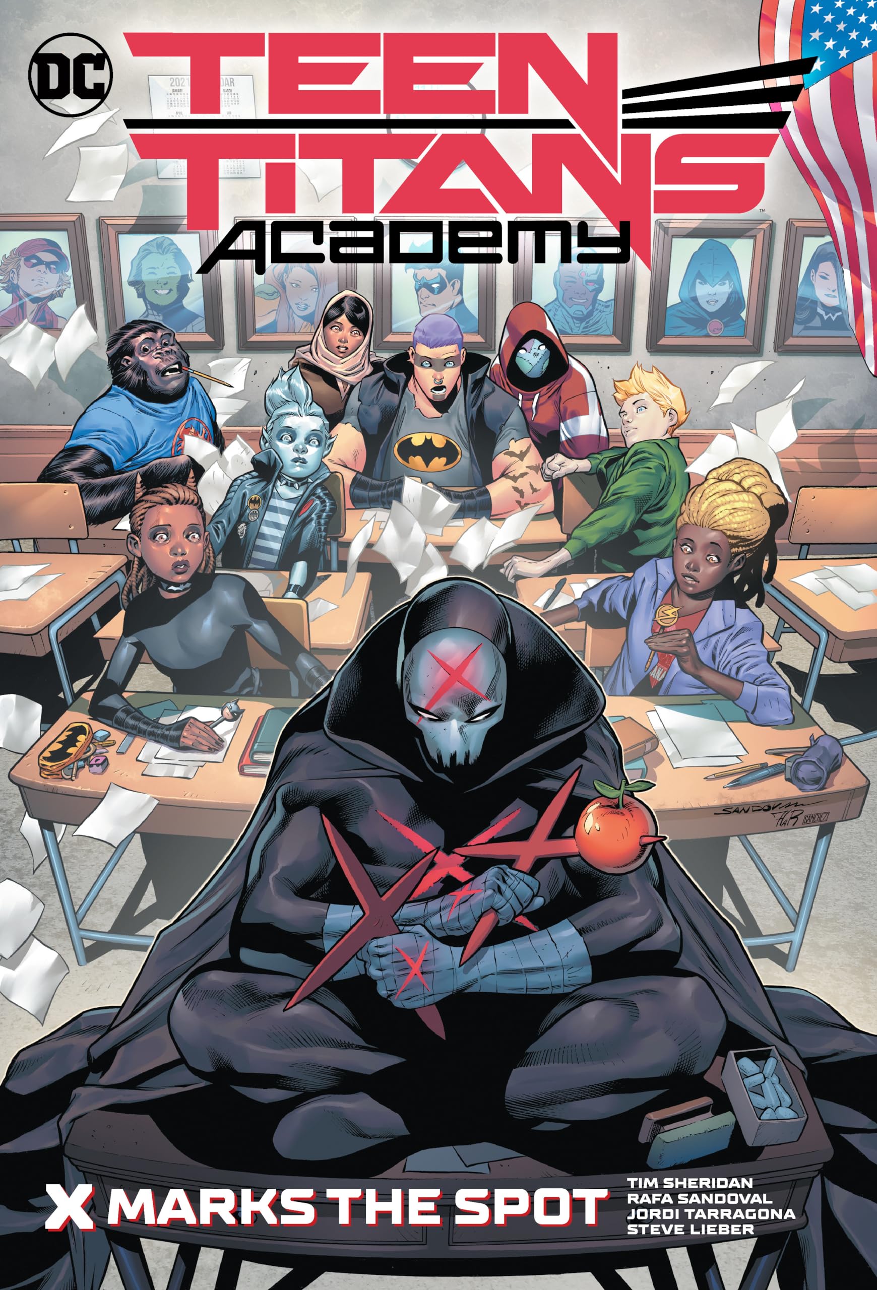 TEEN TITANS ACADEMY VOLUME 1 X MARKS THE SPOT HARDCOVER New Sealed Hardback