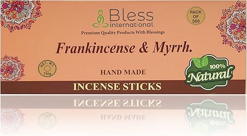Miniatura 6 de Bless International varillas de incienso 100% natural hechas a mano, sumergidas a mano, el mejor aroma