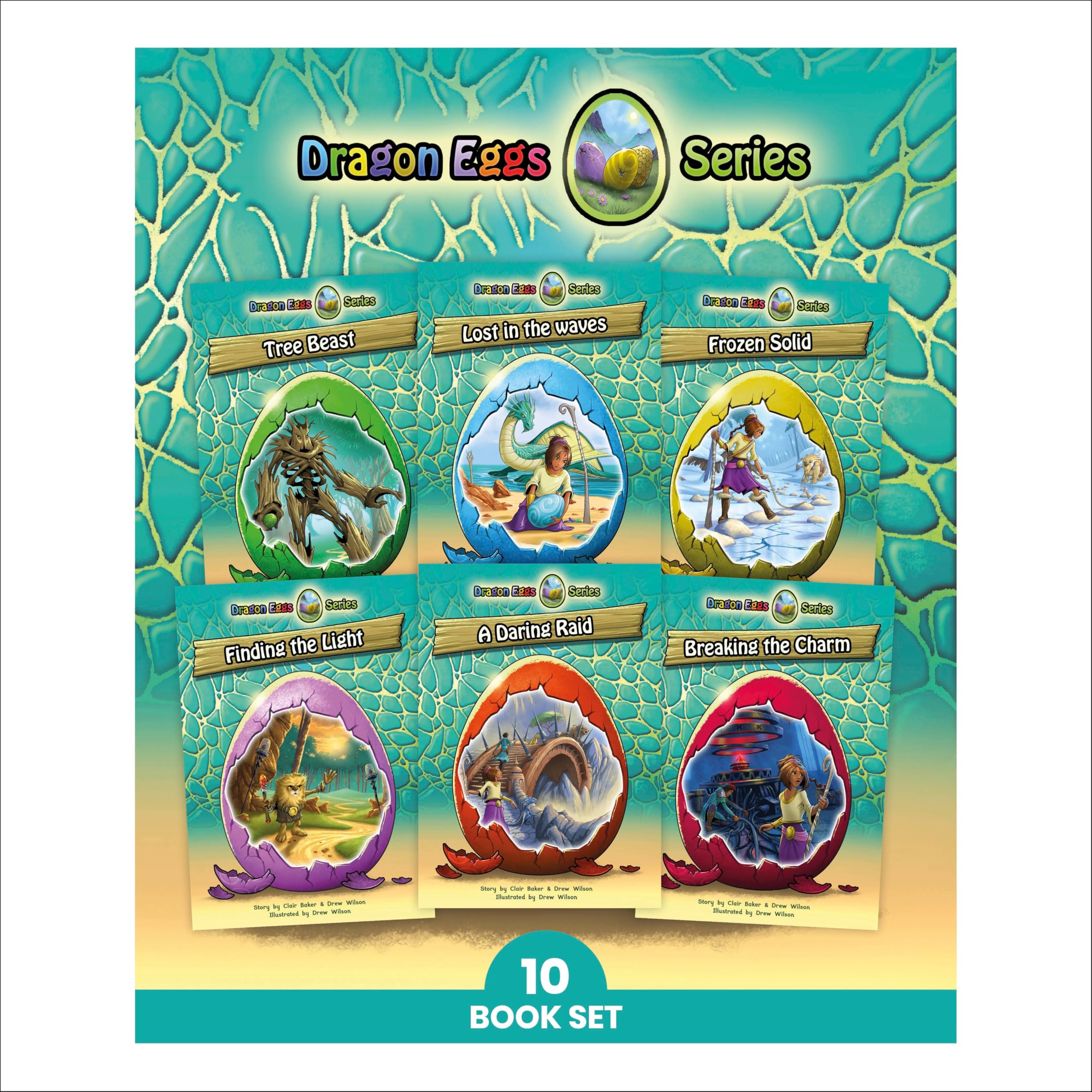 Phonic Books Dragon Eggs: Decodable Books for Older Readers (Alternative Vowel Spellings) (Phonic Books Catch-Up Decodable Readers)
