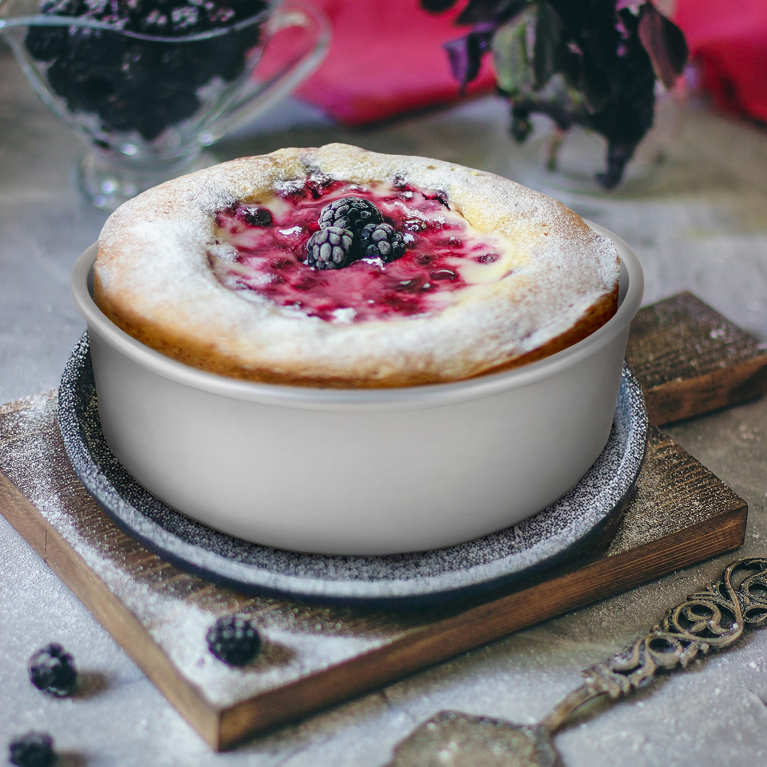 Ametalurgica - Stampi Per Torte Rotondi In Alluminio, Forgiati E Temperati