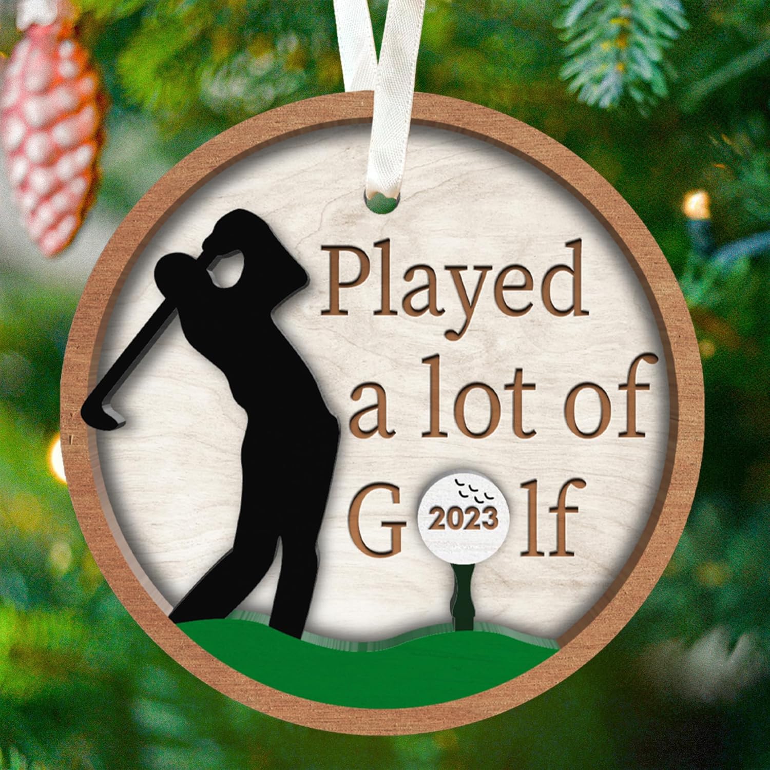 Golf Christmas Ornament Golf Ornaments for Christmas Tree