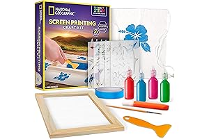 NATIONAL GEOGRAPHIC Kids Screen Printing Kit