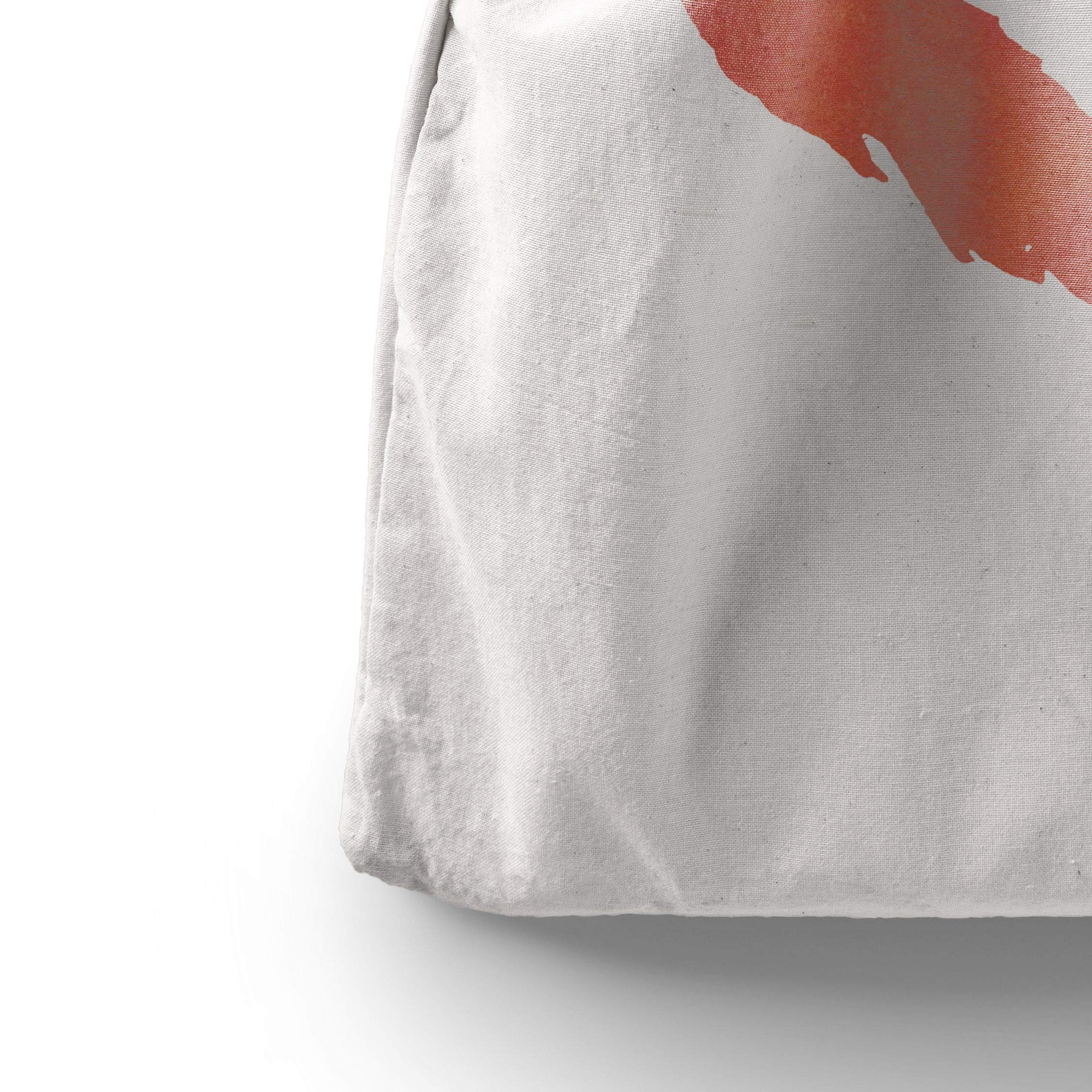 Bonamaison Borsa Tote In Cotone – Shopping Bag Riutilizzabile Con Cordino, Multicolore, Ecologica - 2