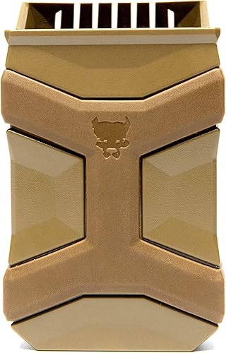 Miniatura 1 de Universal Mag Carrier Gen 2, bolsa Mag de pila simple o doble, funda OWB o IWB Mag, ambidiestro, bolsa Mag para cinturón, compatible con Glock 0.354