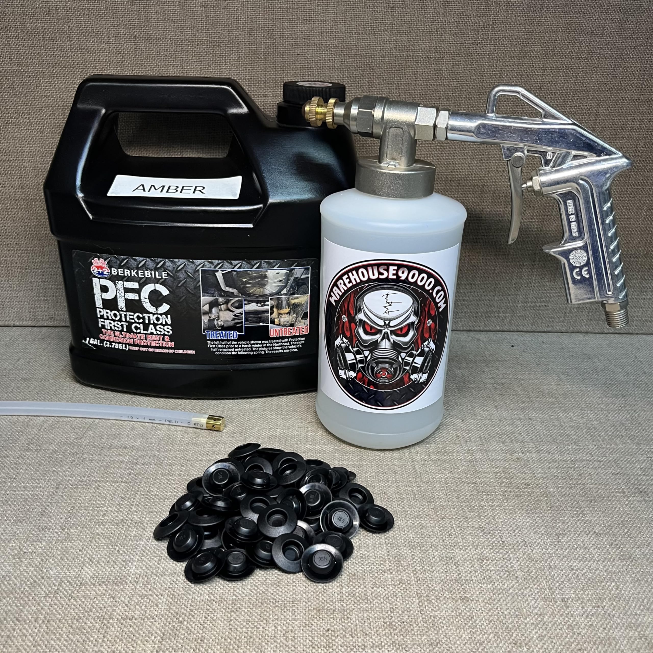 Gallon PFC Amber, Pro Undercoating Spray Gun, 32