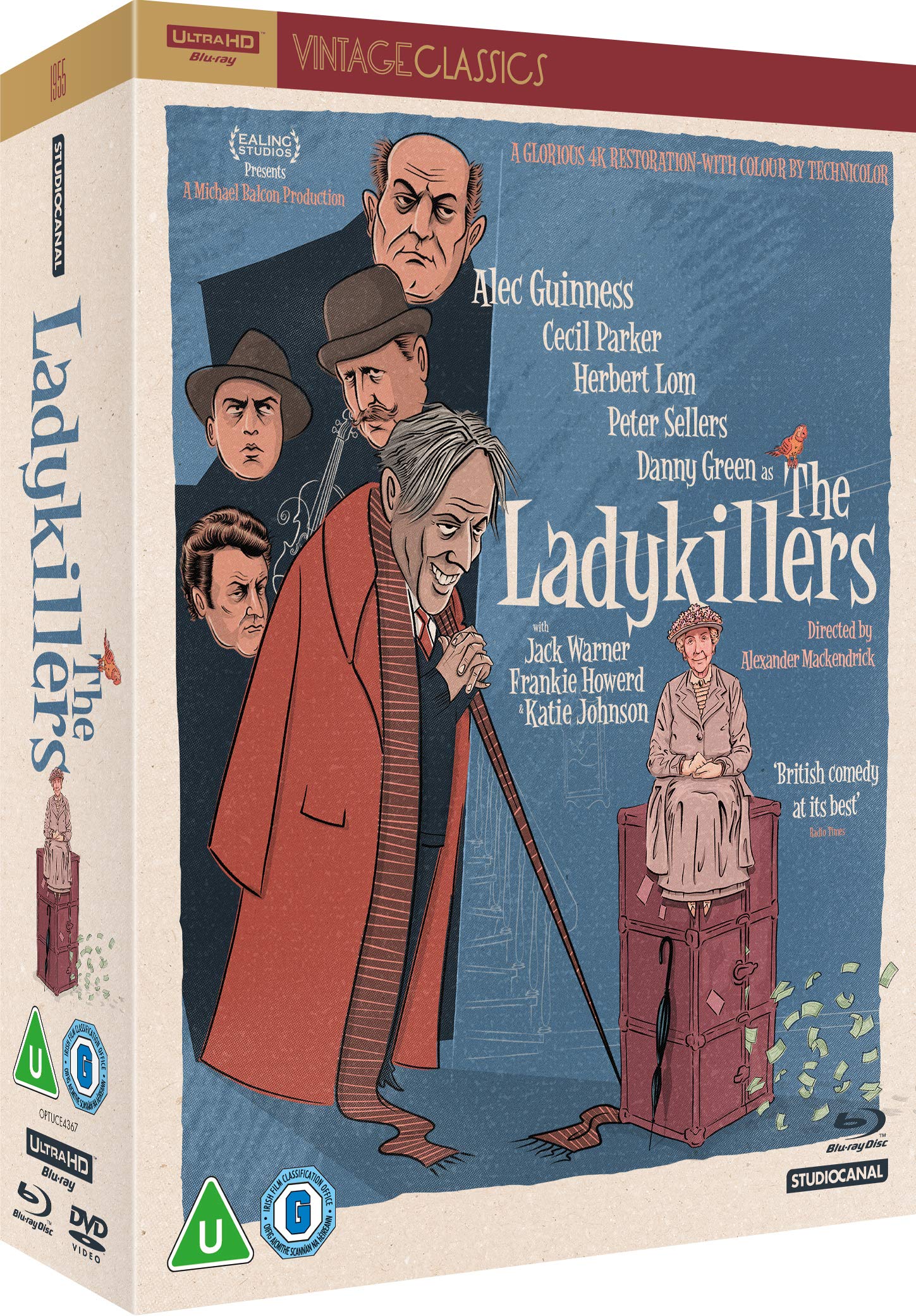 The Ladykillers 4K (BOX) [CD]+[DVD]+[2Blu-Ray] [Region Free] (IMPORT) (Nessuna versione italiana)