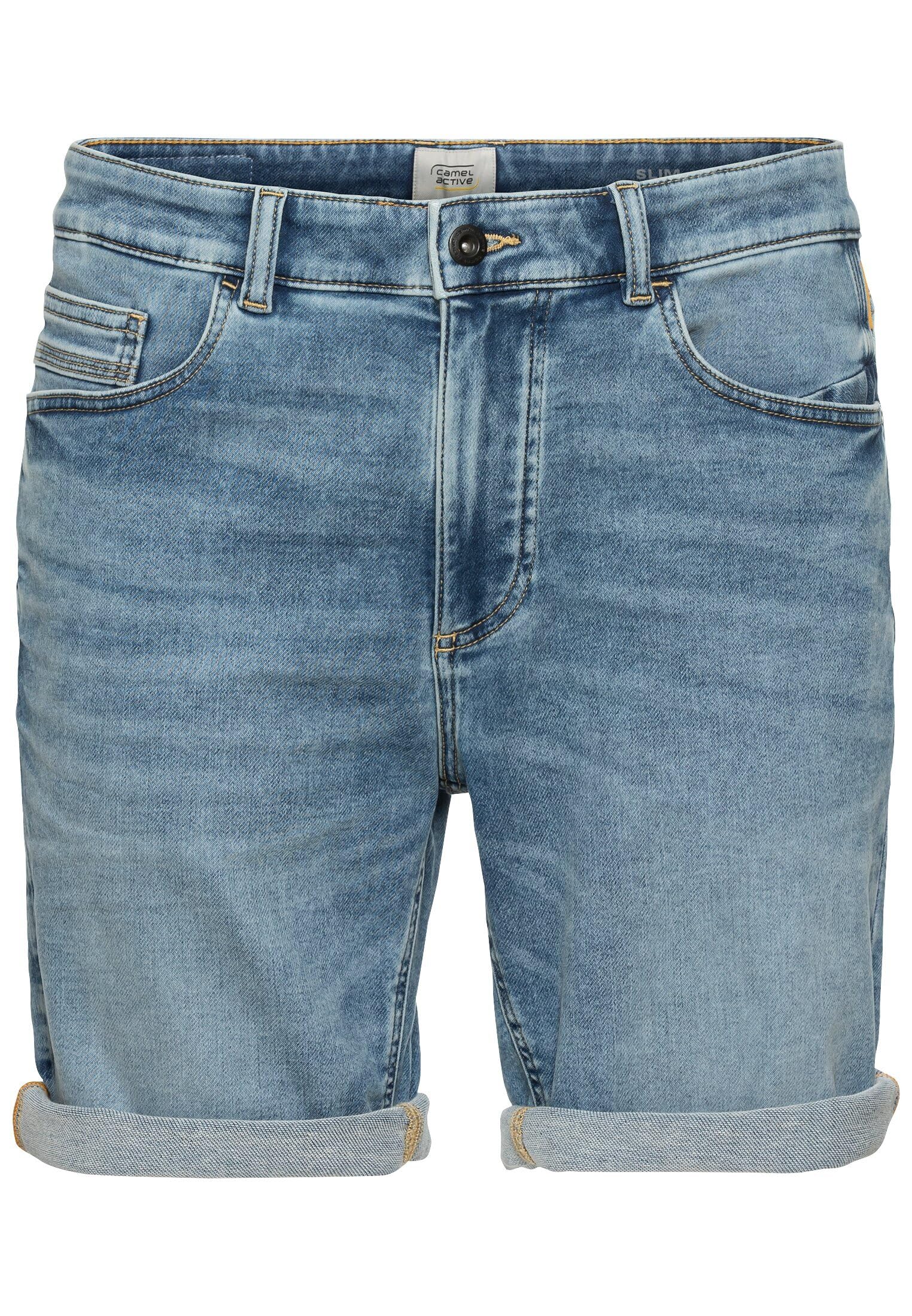 Camel Active Herren Shorts Jeans Shorts 5-Pocket