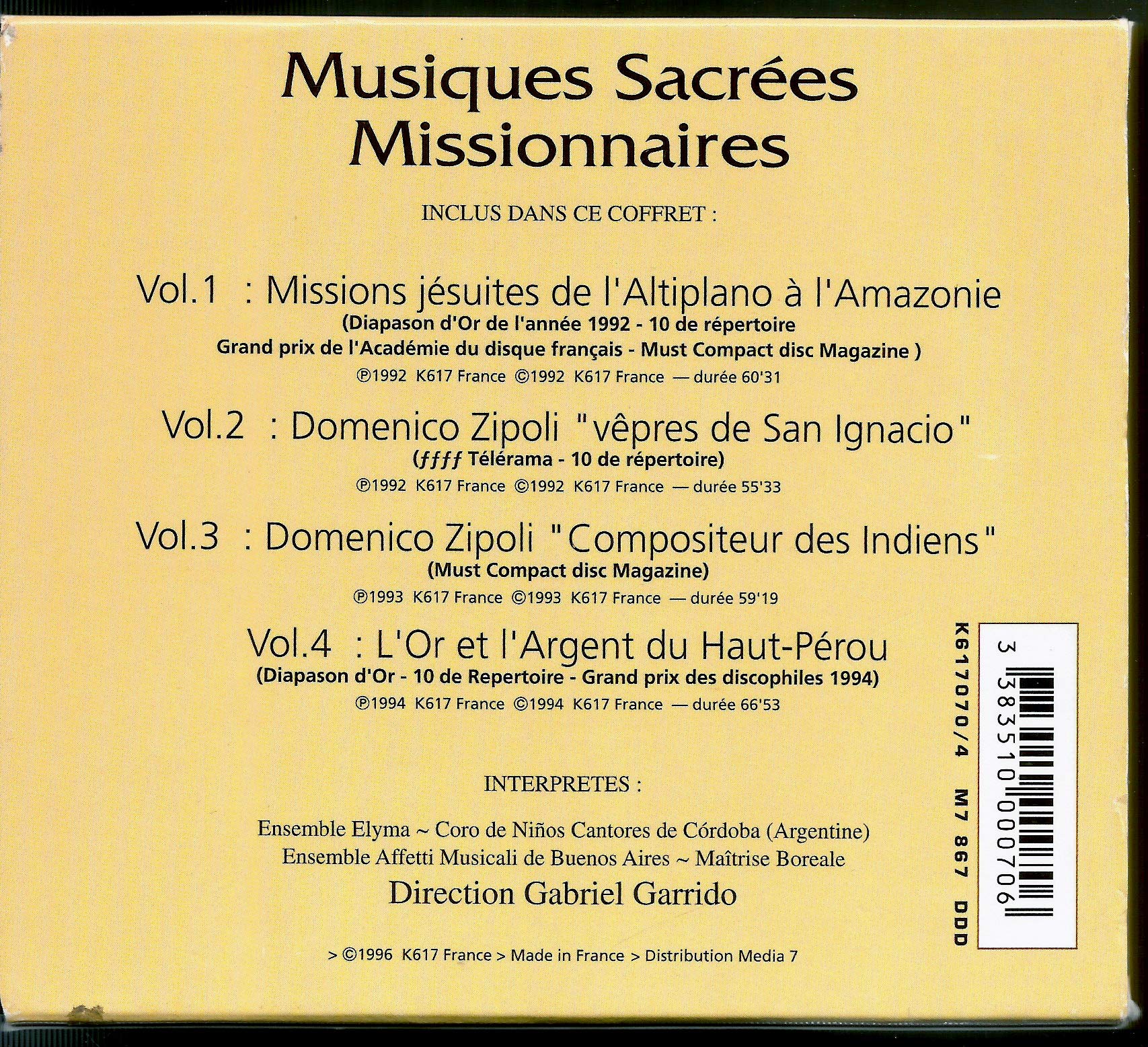 Musica Sacra Sudamericana