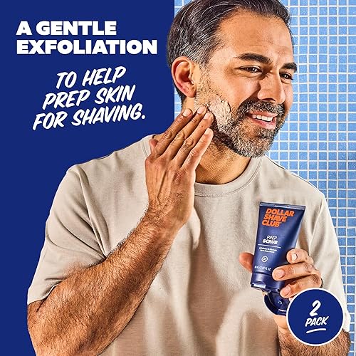 Miniatura 3 de Dollar Shave Club Prep Scrub de 3 onzas (paquete de 2) Exfoliante preafeitado para prevenir el vello encarnado