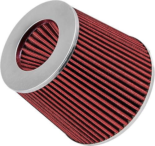 Miniatura 5 de Mortar Reemplazo del filtro de aire automático del mercado de accesorios, clase entusiasta del automóvil, entrada universal de aire frío que golpea