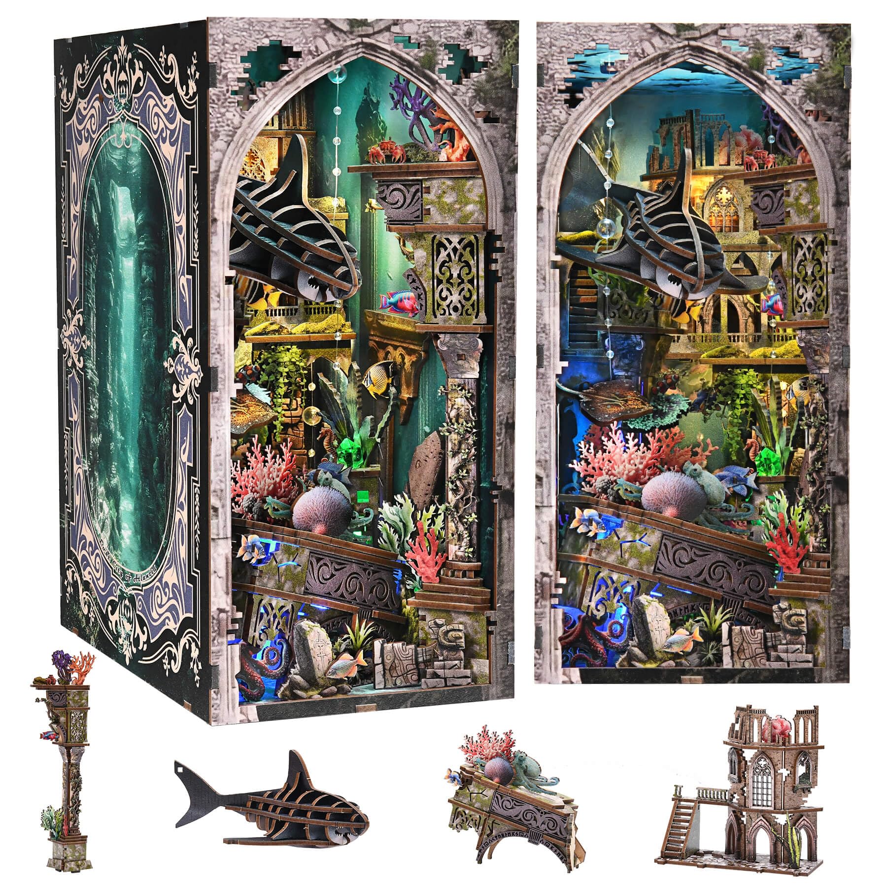 fifijoy Book Nook Kit - dollhouses | Mubboo