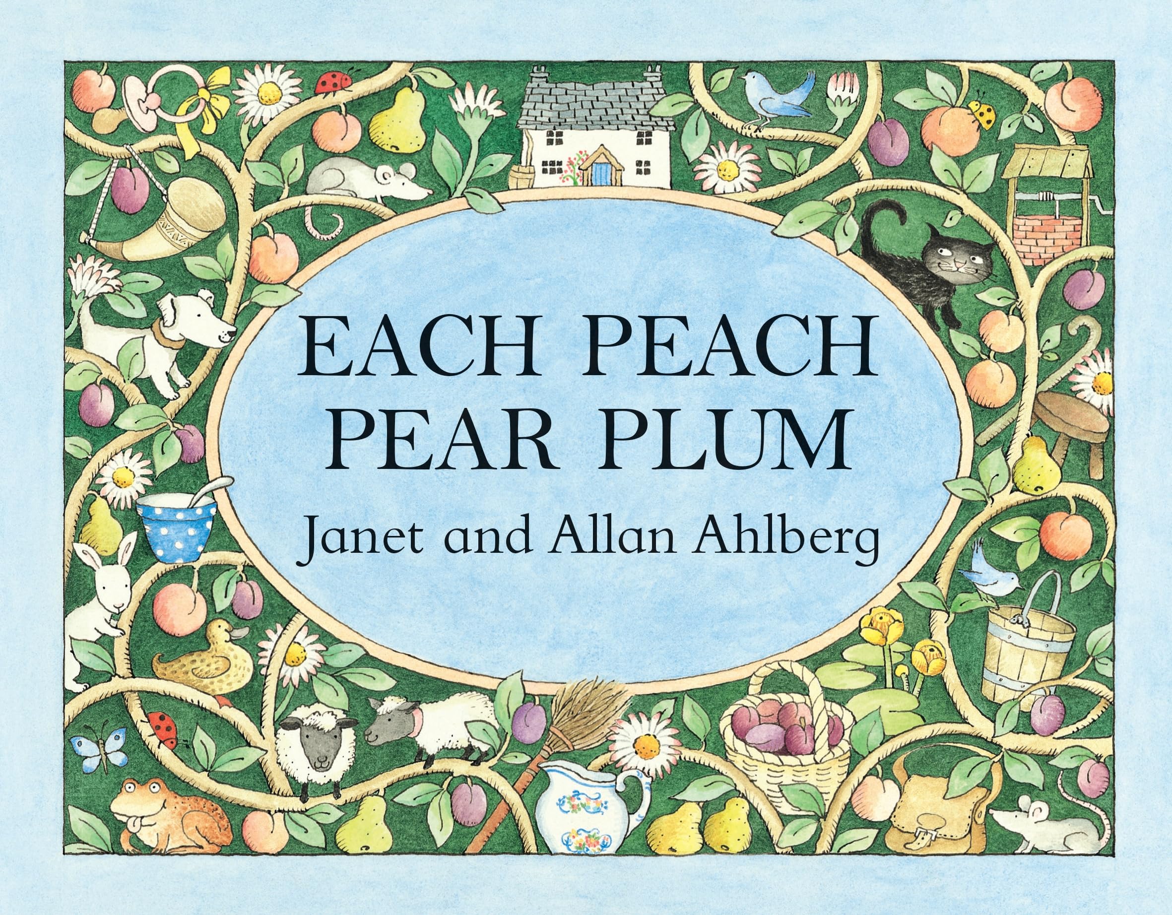 Each Peach Pear Plum: The classic 'I spy' board book : Ahlberg, Allan,  Ahlberg, Janet, Ahlberg, Janet: Amazon.co.uk: Books