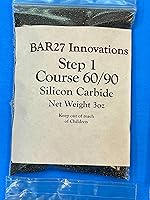 Vista 5 de Kit de 4 vasos de roca de etapa para barriles de 3 libras de carburo de silicio óxido de aluminio pulido de medios de EE. UU