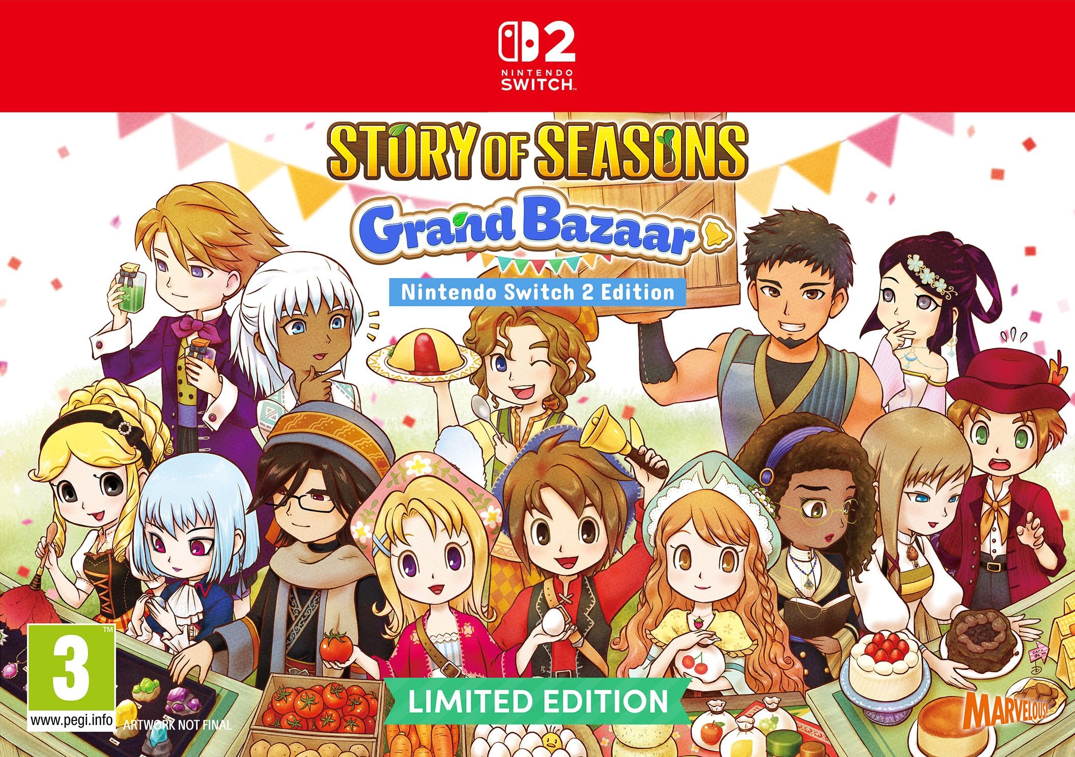 Story of Seasons: Grand Bazaar Limited Edition - Switch 2