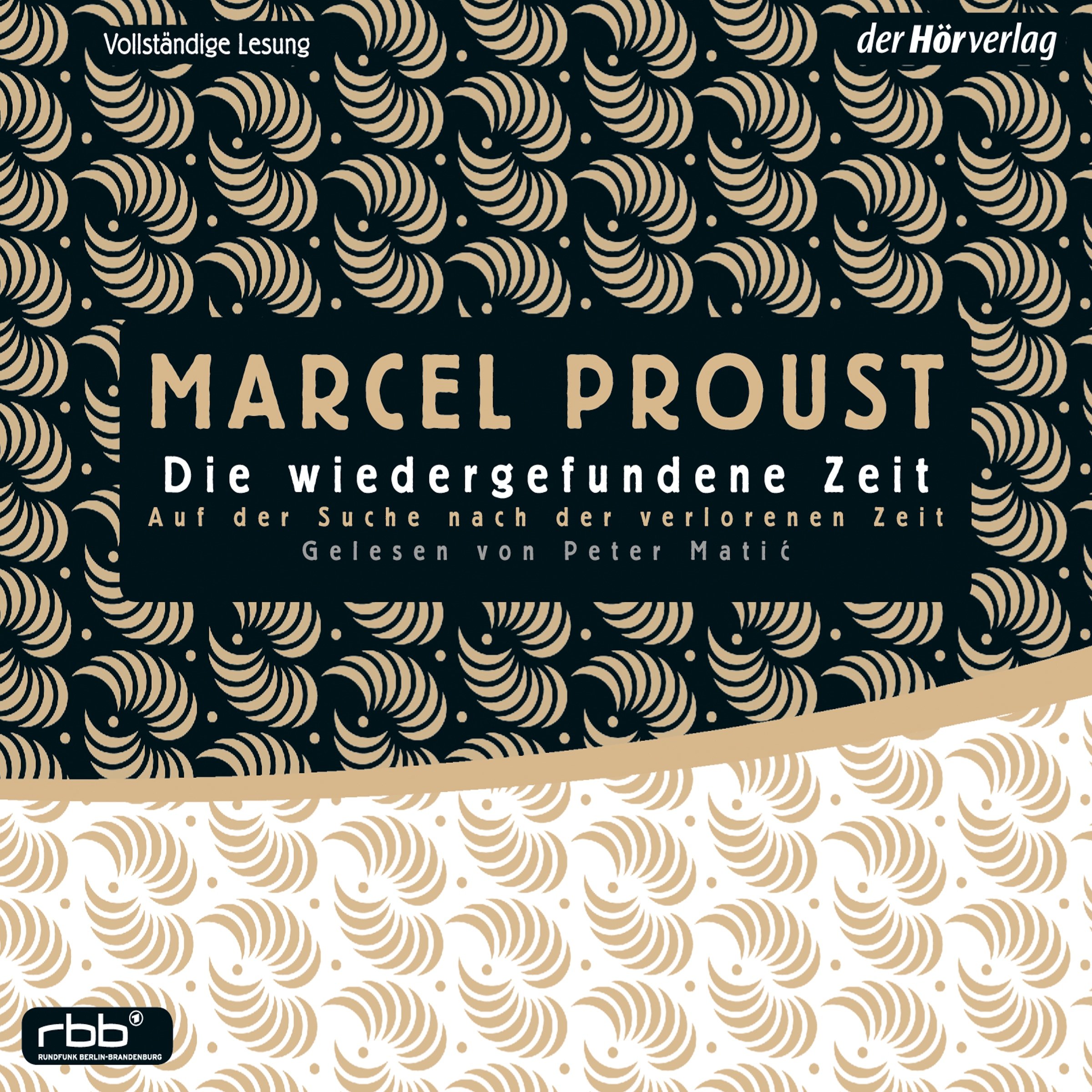 Cover art for Die wiedergefundene Zeit