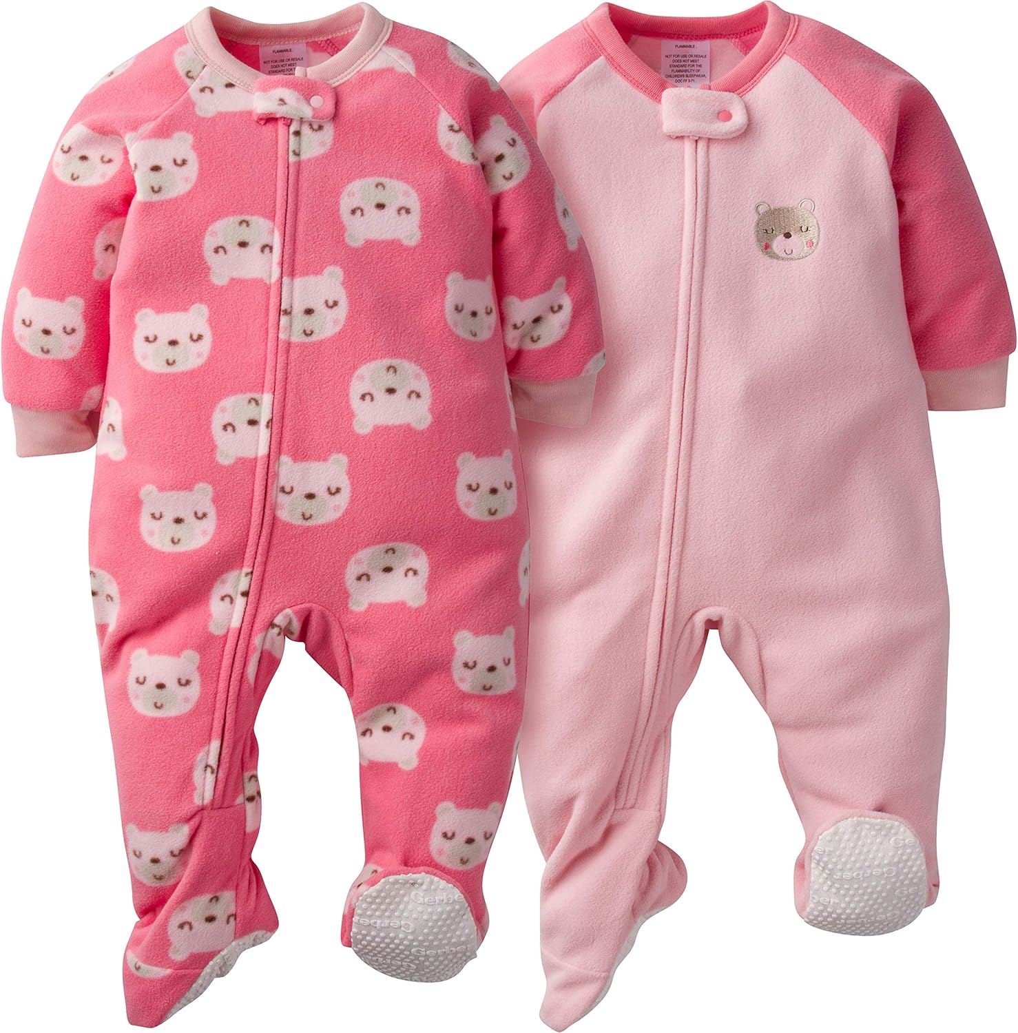Gerber Baby-Girls 2-Pack Blanket Sleeper - Closeout
