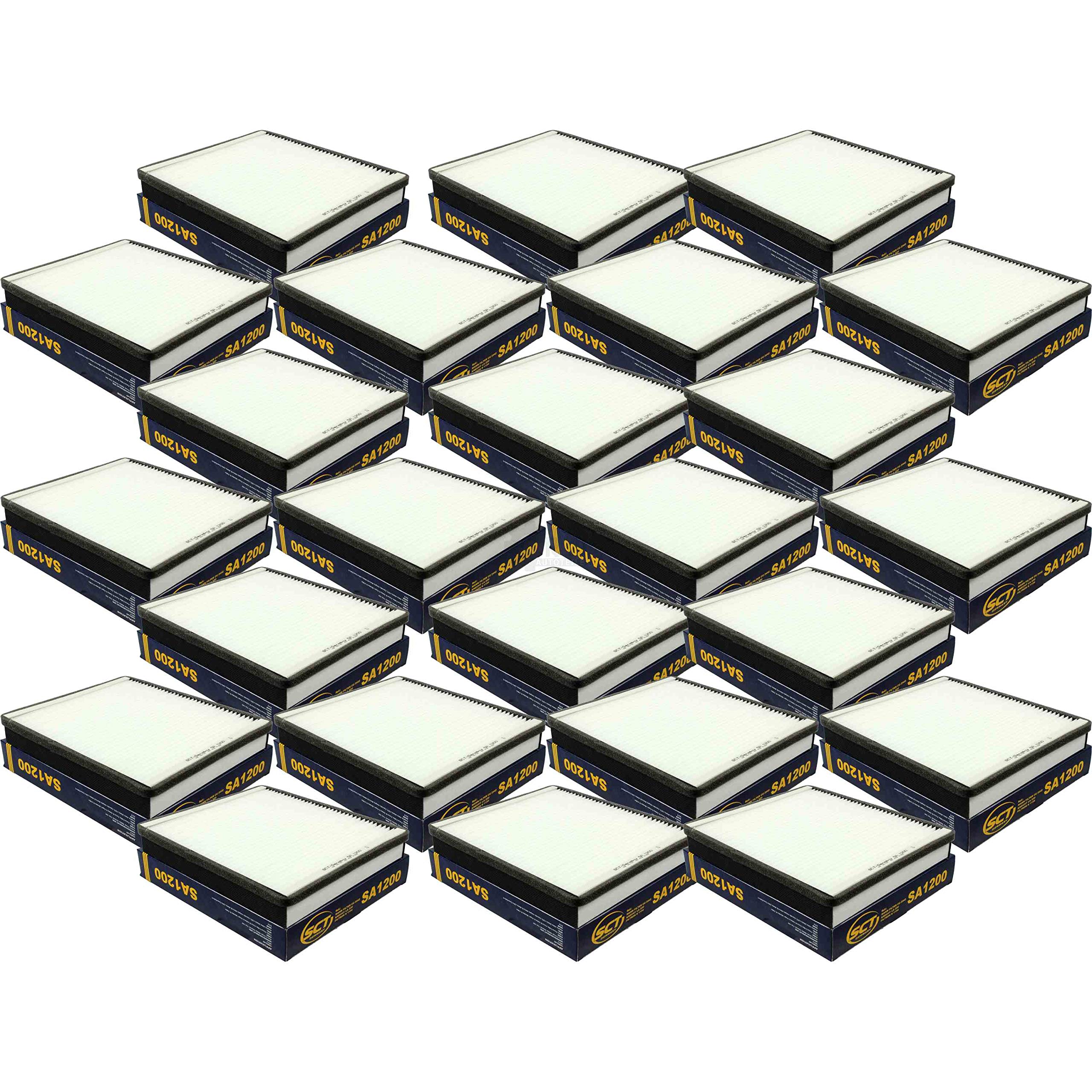 QR-Parts Set 85578547 SA 1200 24 filtros originales SCT para habitáculo, filtro de polen