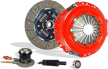 Clutch With Slave Kit Compatible With Canyon Colorado Canyon I-280 I-290 Z71 Z85 SL SLE SLT WT Extended Fleet 2004-2012 2.8L 2770CC 169Cu. In. l4 GAS DOHC Naturally Aspirated Stage 1; 04-219RS