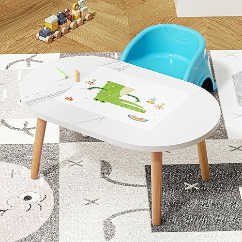 Miniatura 3 de Mesa de café pequeña para espacios pequeños, mesa baja, mesa de piso para sentarse en el suelo, mesa de café japonesa para sala de estar, mesas de