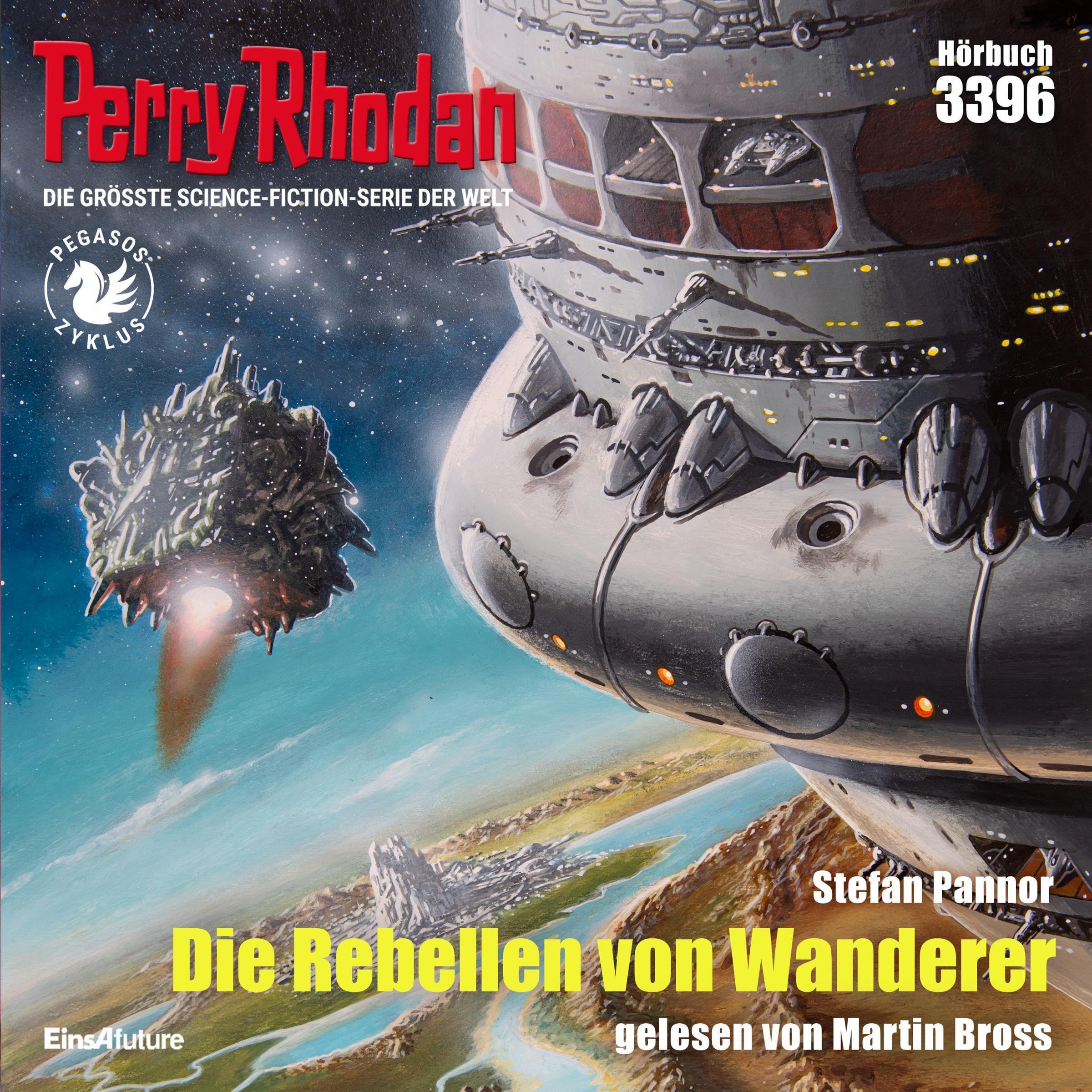 Cover art for Perry Rhodan 3396: Die Rebellen von Wanderer