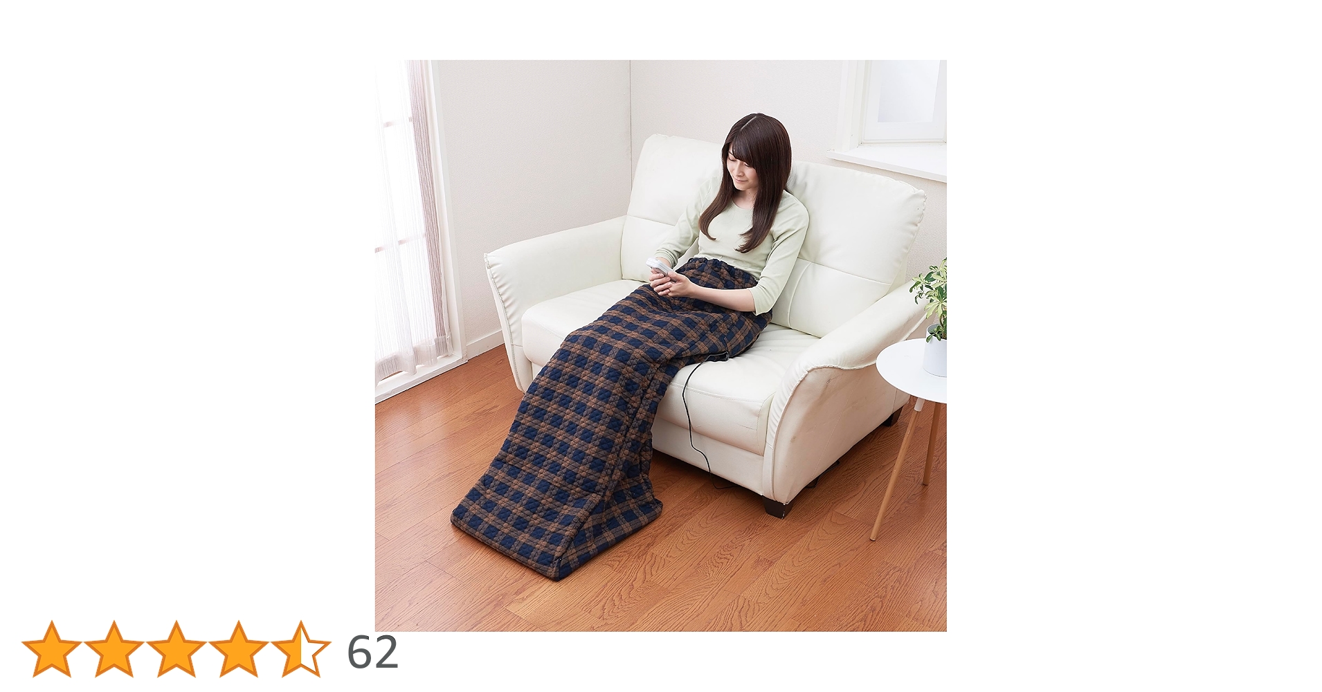 Amazon | Sugiyama 洗える 電気足温器 ホット脚入れヒーター
