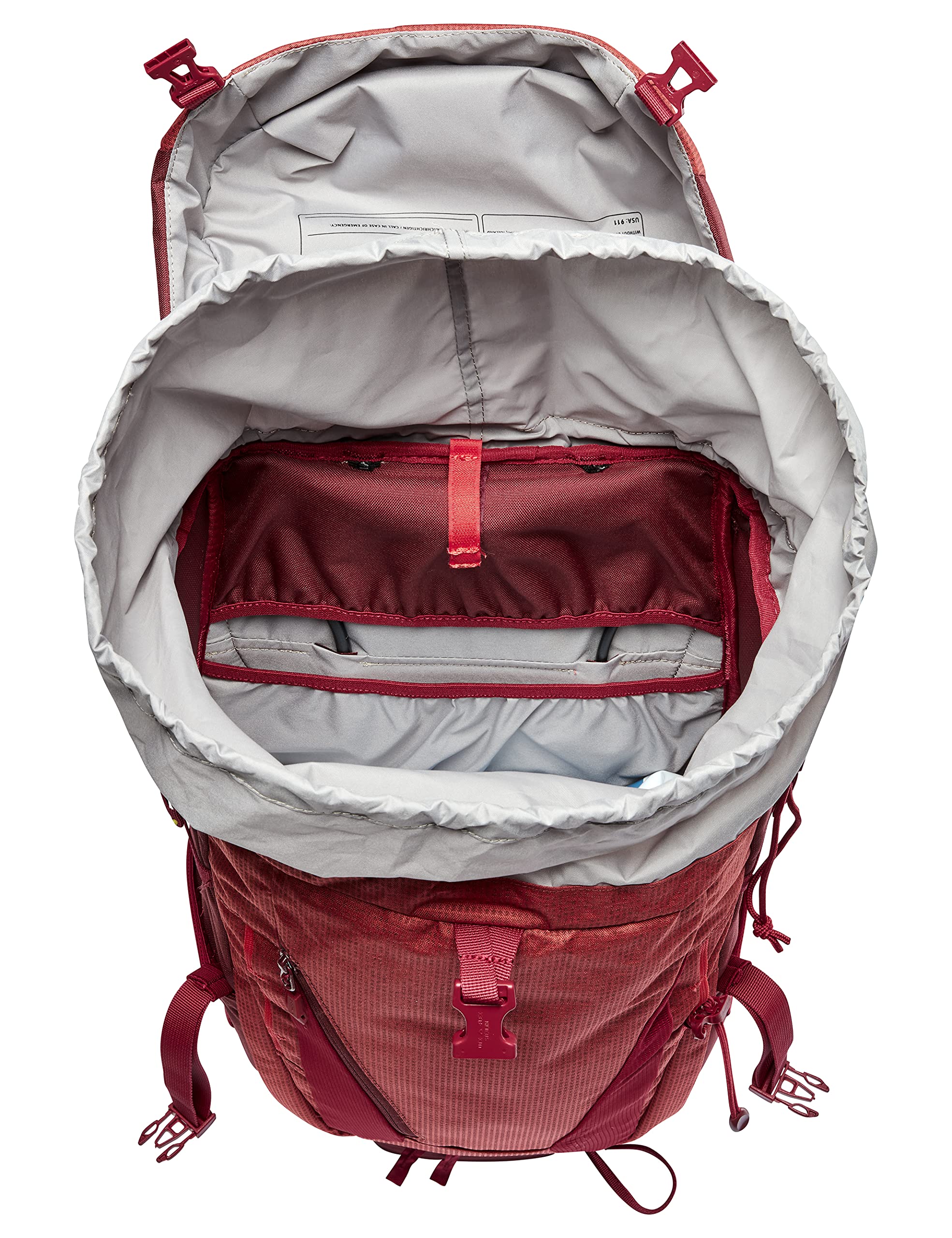 VAUDE Damski plecak trekkingowy Asymmetric 38 + 8 litrów