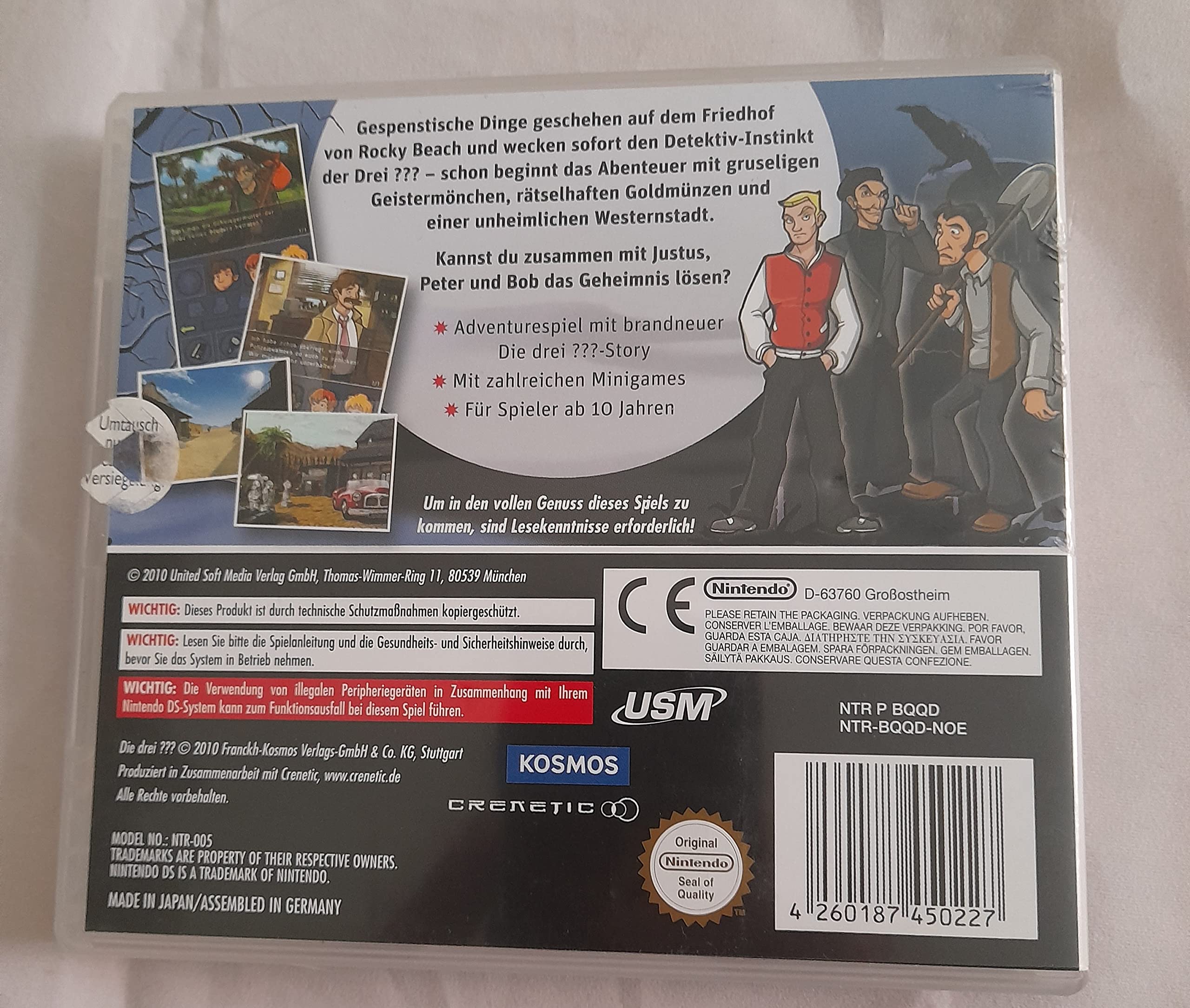 Die drei ??? - Das Geheimnis der Toten - [Nintendo DS]