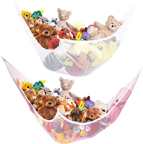 Red de animales de peluche o hamaca Red para animales de peluche para almacenamiento de juguetes Hamaca de juguete para animales de peluche