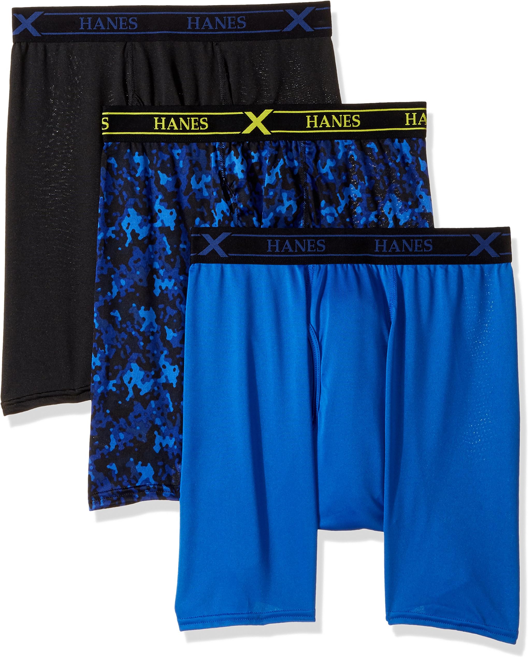 HanesUltimate Men's 3-Pack X-Temp Performance Boxer Briefs