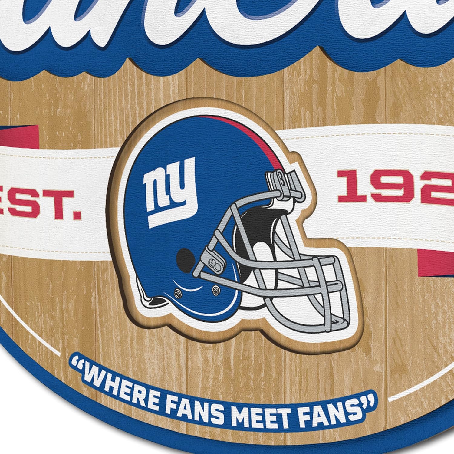 YouTheFan NFL Officially-licensed FanCave 3D wall art - ready-to-hang, 3D multi-layered construction - floating wall mount design - Perfect fan gift