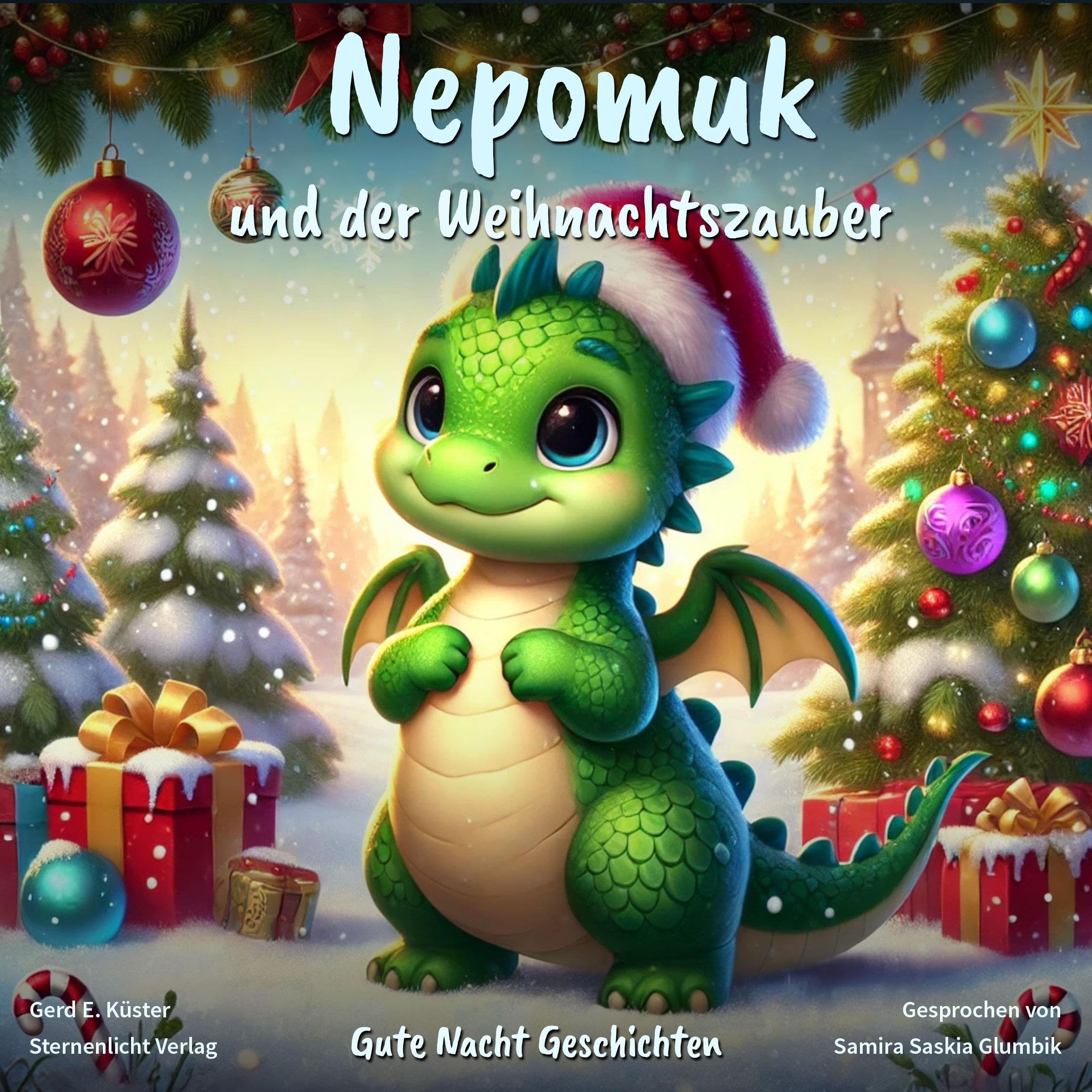 Cover art for Nepomuk und der Weihnachtszauber