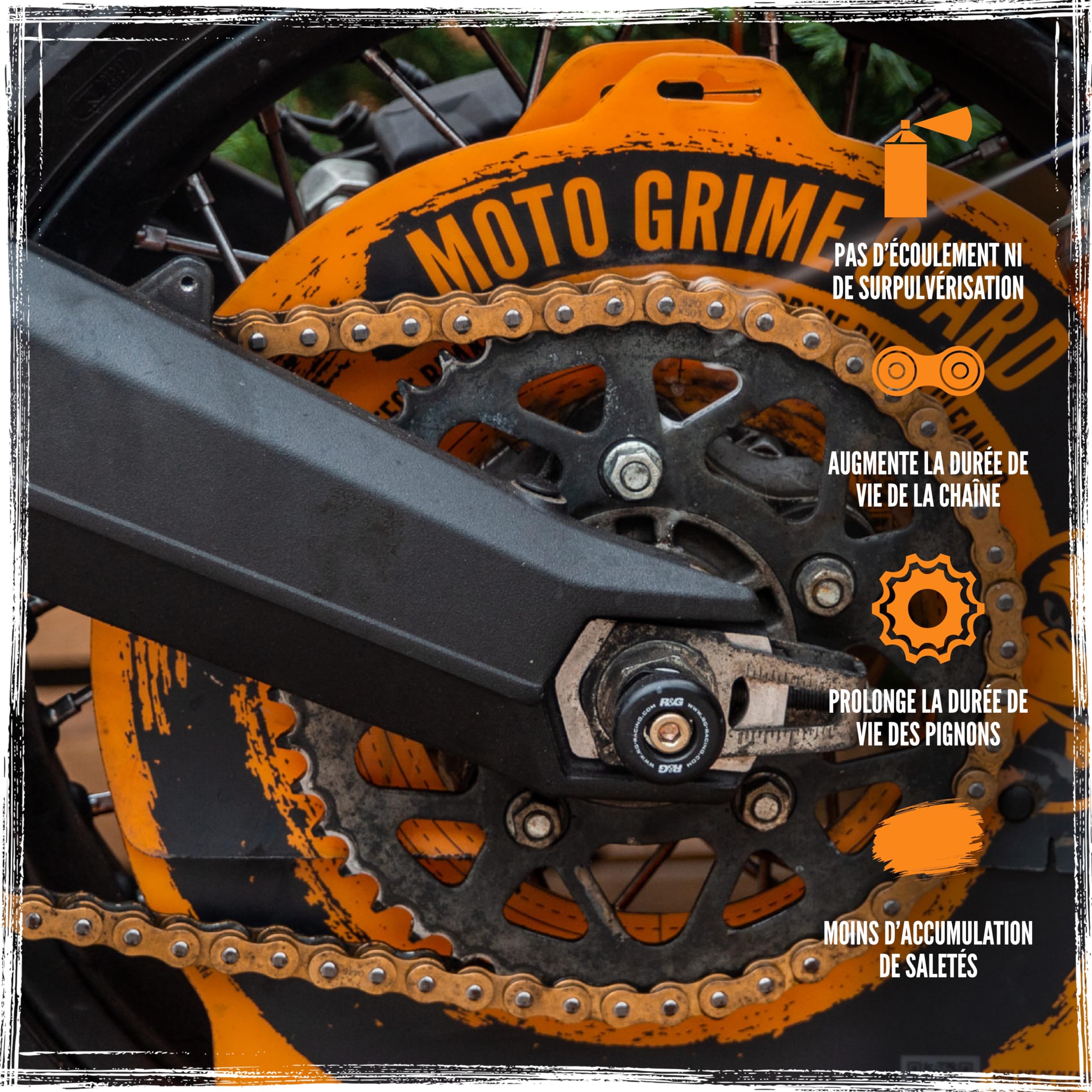 Tru Tension | Moto Grime Guard | Outils et Accessoires pour Motos
