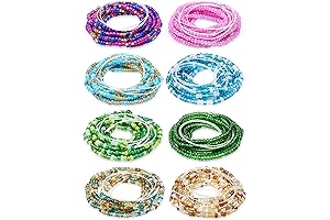 50 Inch Handmade Waist Beads: Embrace Timeless Adornment