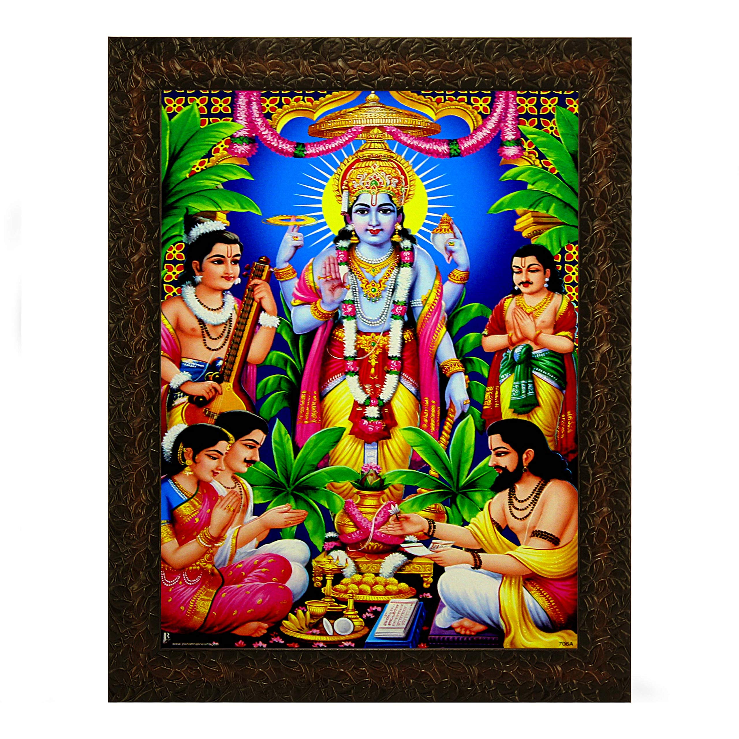Indianara Religious Painting -Synthetic Wood (Style 1) (B08QML1NC7) Amazon Price History, Amazon Price Tracker