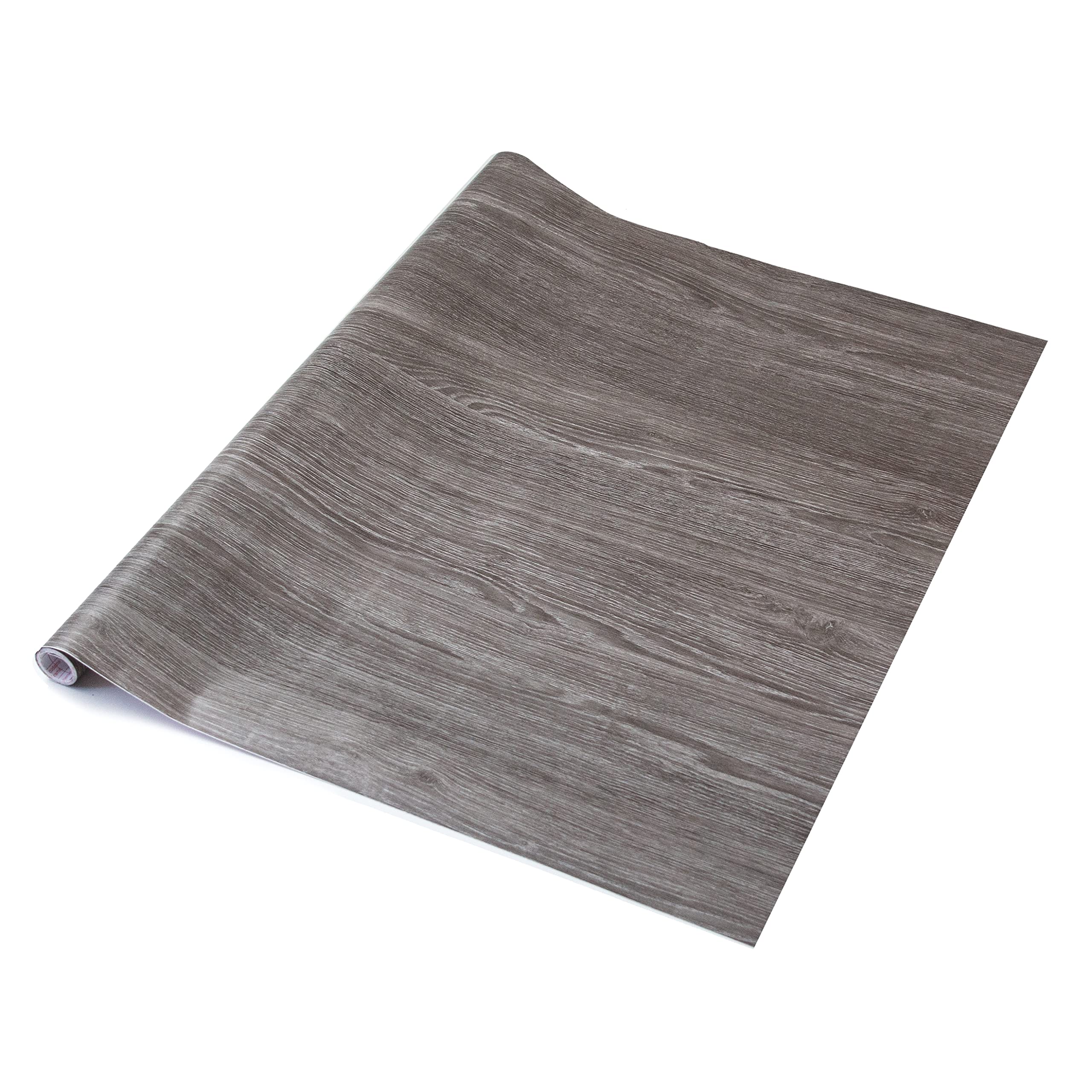 Self Adhesive Vinyl Wrap Film for Kitchen Doors and Worktops dc fix Oak Sheffield Grey (45CM, 13M)