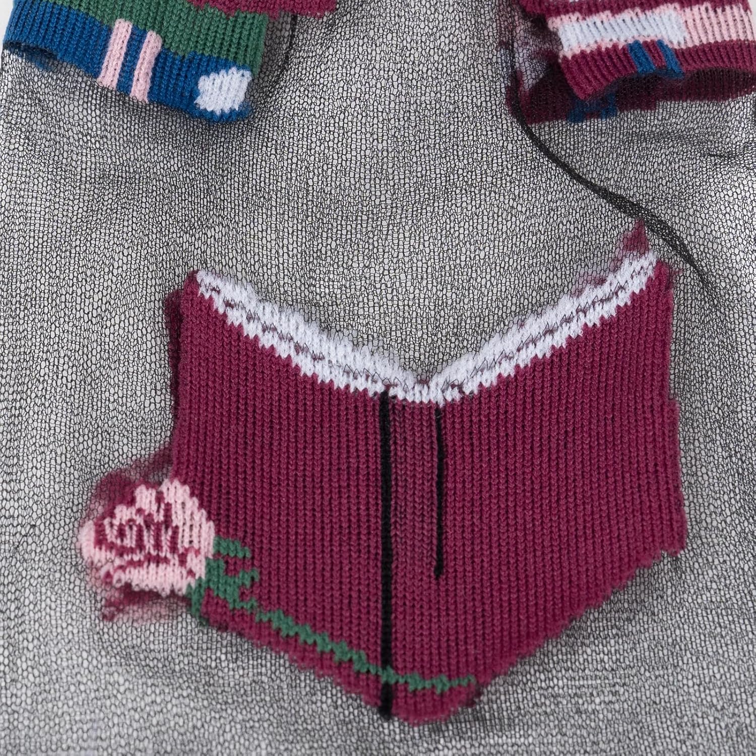 A Novel Idea Sheer Crew Socks - Image 5