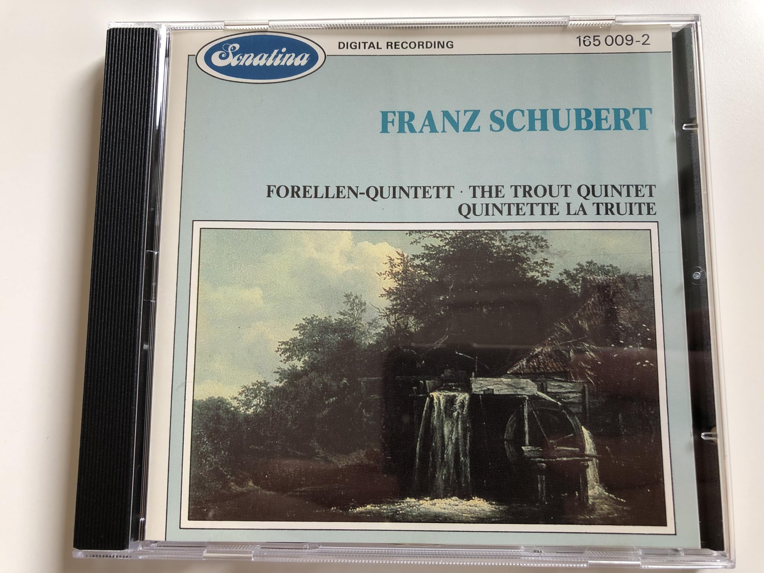 Quintetto per piano D 667 op 114 (1819) 'La trota' [Audio CD]