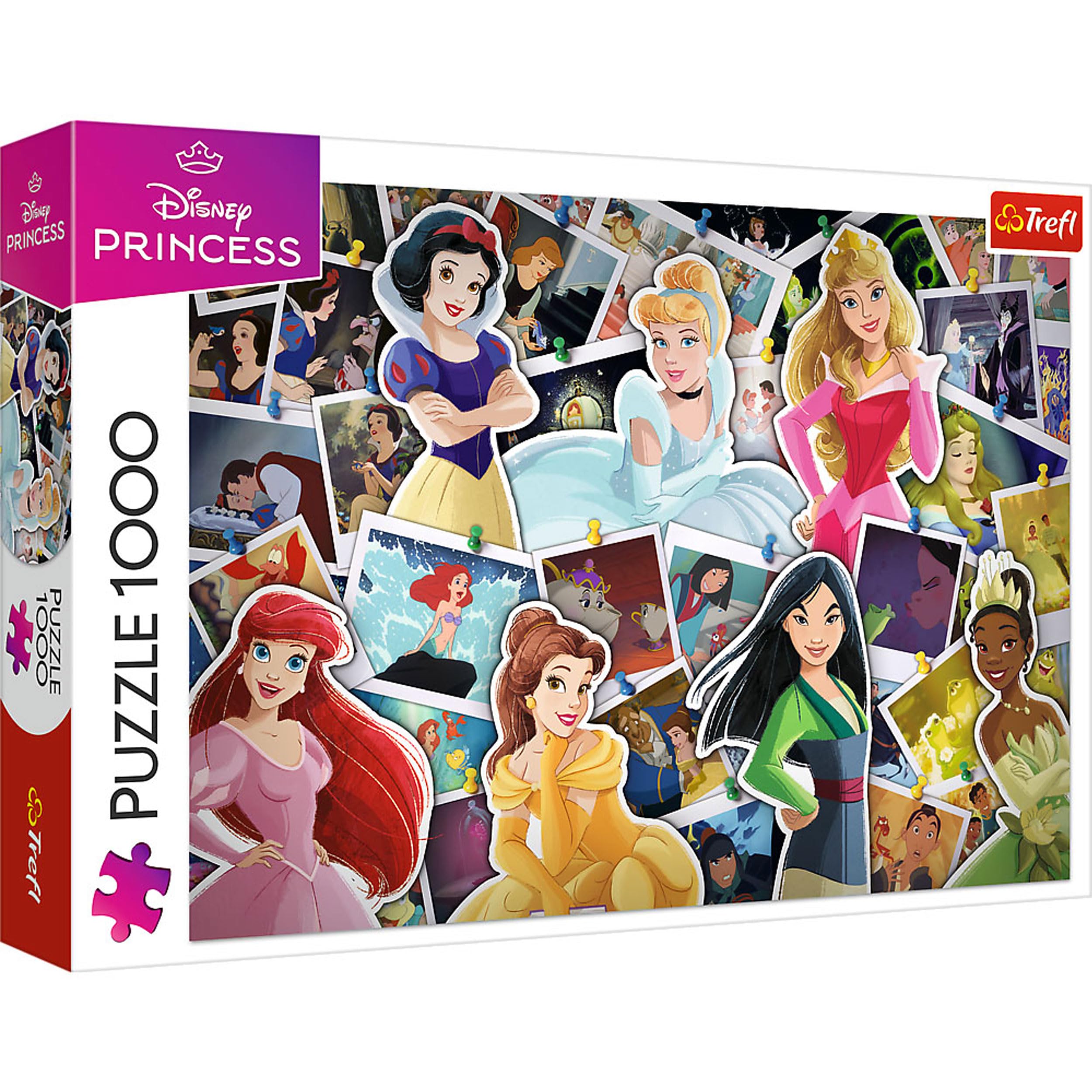 Trefl, 10905 10905 Disney Fairy Tales 1000-Piece Puzzle for Adults and Children from 14 Years, Multicoloured, 10905