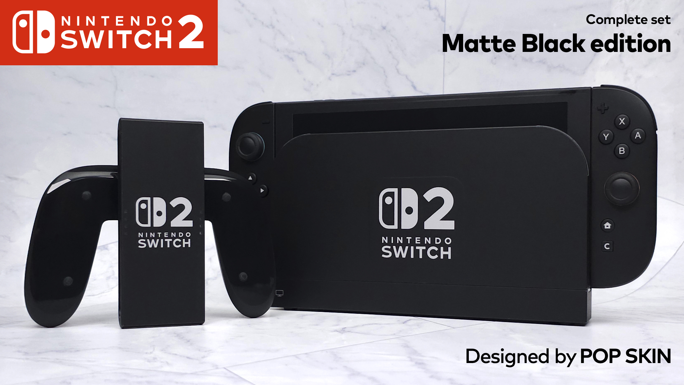 Watch Nintendo Switch 2 skin, Black edition on Amazon Live